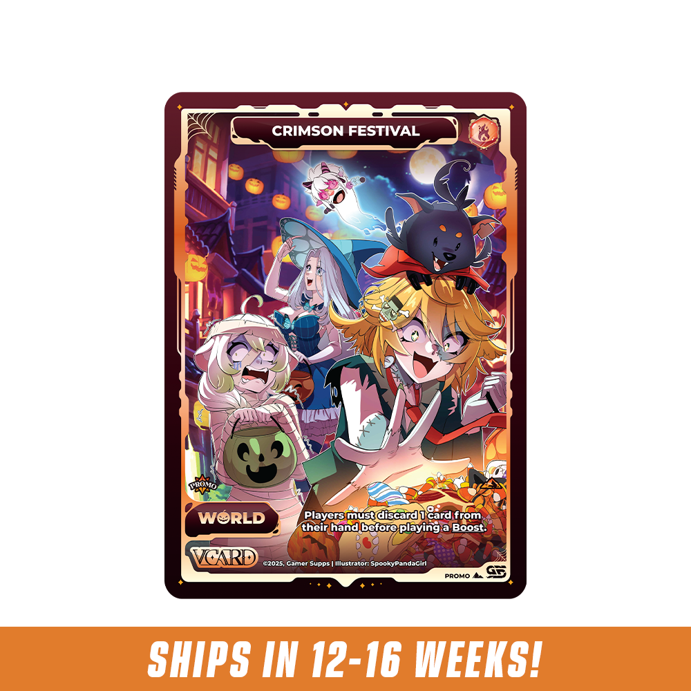 Crimson Festival: VCard Promo Card